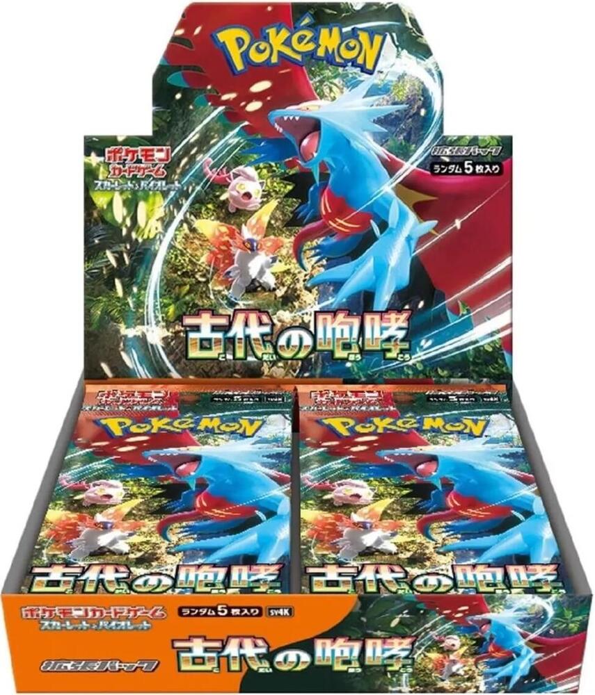 Pokemon Scarlet & Violet: Ancient Roar Booster Box (Japanese) sv4K