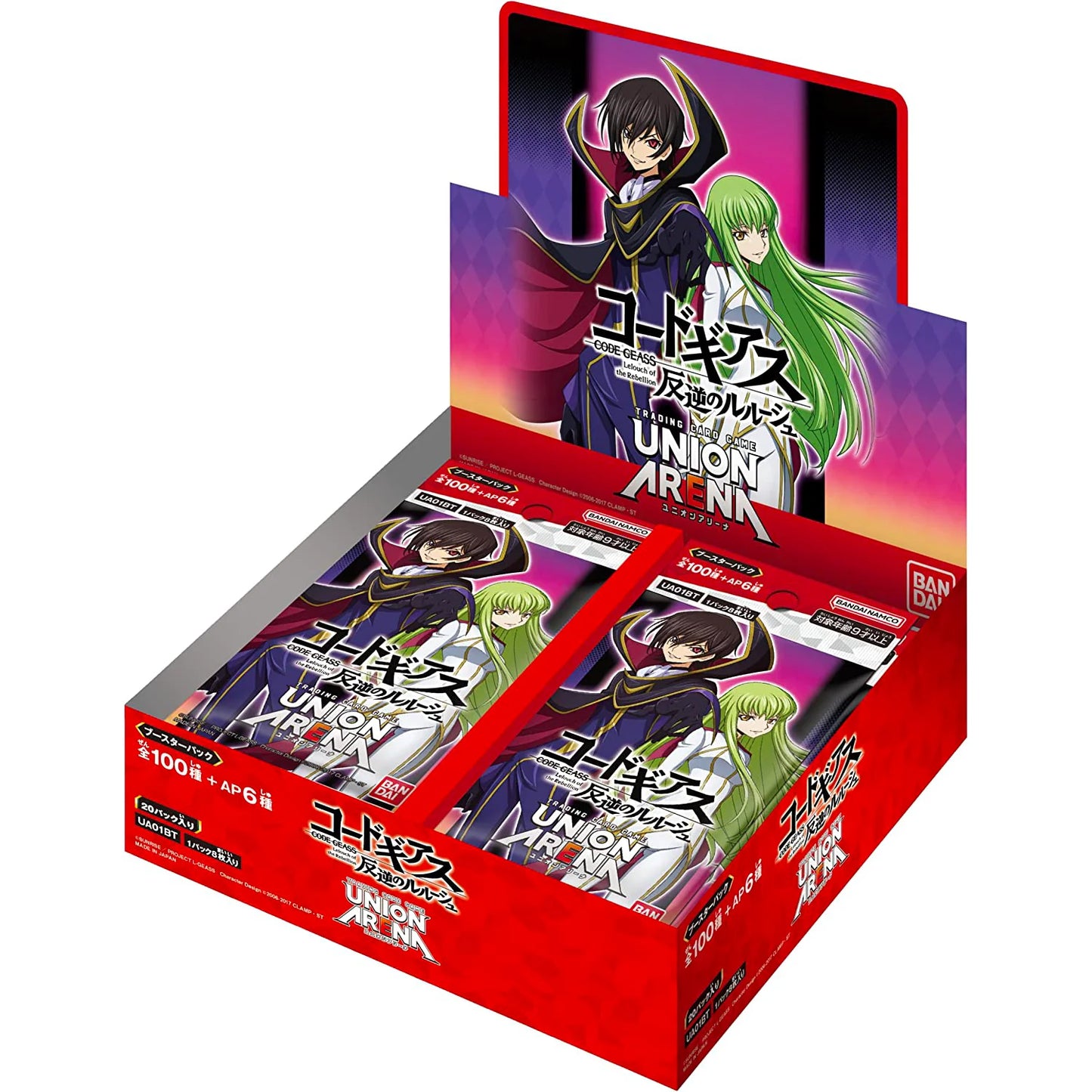 Union Arena Code Geass Lelouch of the Rebellion Booster Box (Japanese) UA01BT