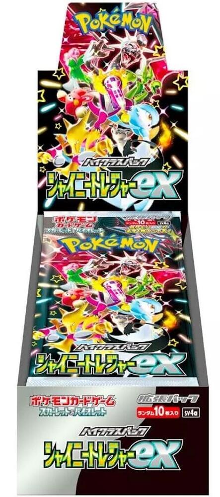 Pokemon Scarlet & Violet: Shiny Treasure Booster Box (Japanese) sv4a