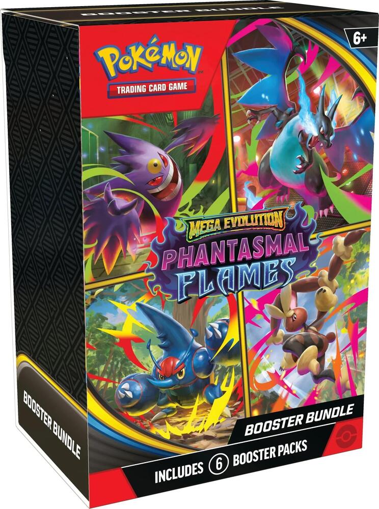 Pokemon: Mega Evolution - Phantasmal Flames Booster Bundle