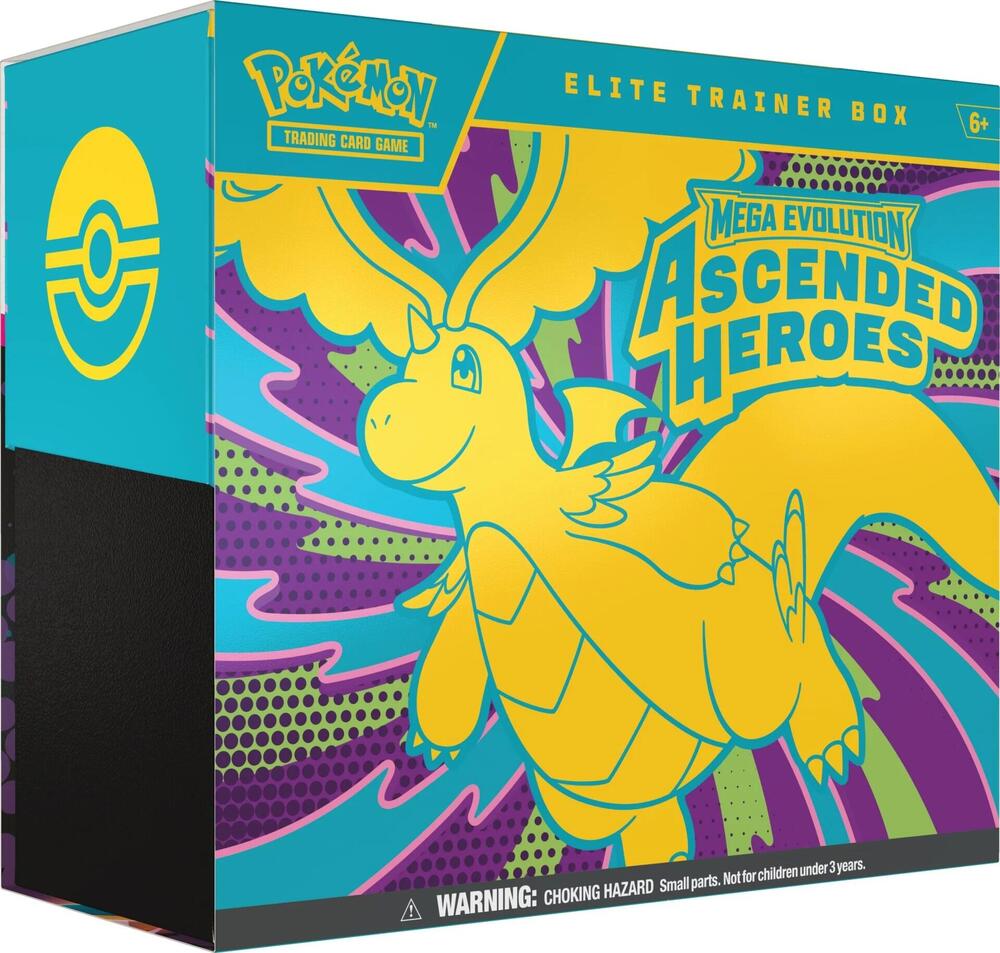 DAMAGED Pokemon: Mega Evolution - Ascended Heroes Elite Trainer Box