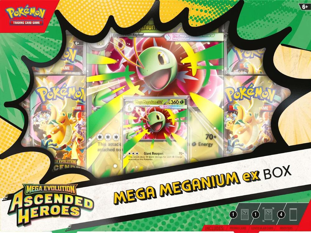DAMAGED Pokemon: Mega Evolution - Ascended Heroes Ex Box (Random Variation)