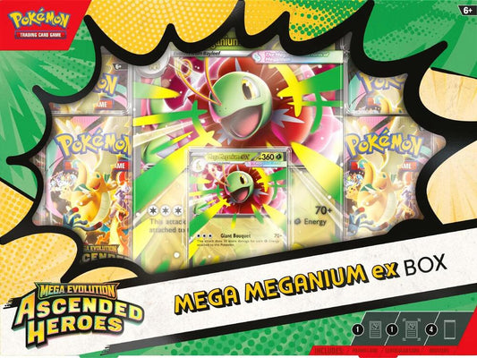 DAMAGED Pokemon: Mega Evolution - Ascended Heroes Ex Box (Random Variation)