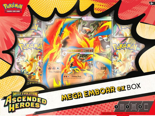 DAMAGED Pokemon: Mega Evolution - Ascended Heroes Ex Box (Random Variation)