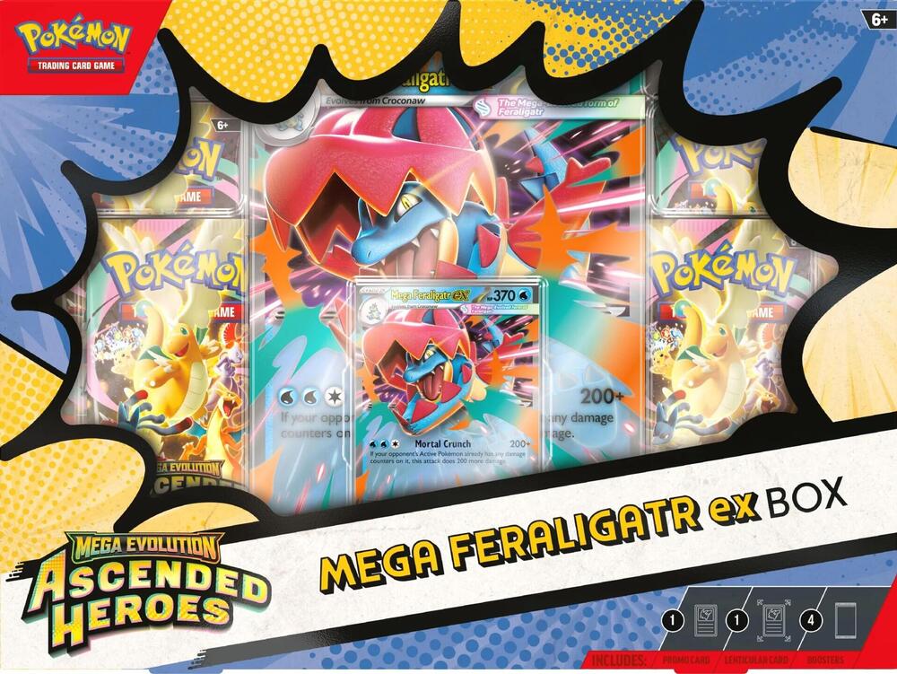 DAMAGED Pokemon: Mega Evolution - Ascended Heroes Ex Box (Random Variation)