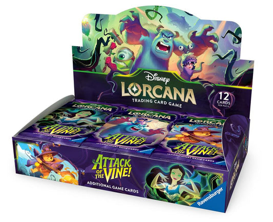 DAMAGED Disney Lorcana TCG: Attack of the Vine! Booster Box (Sealed)