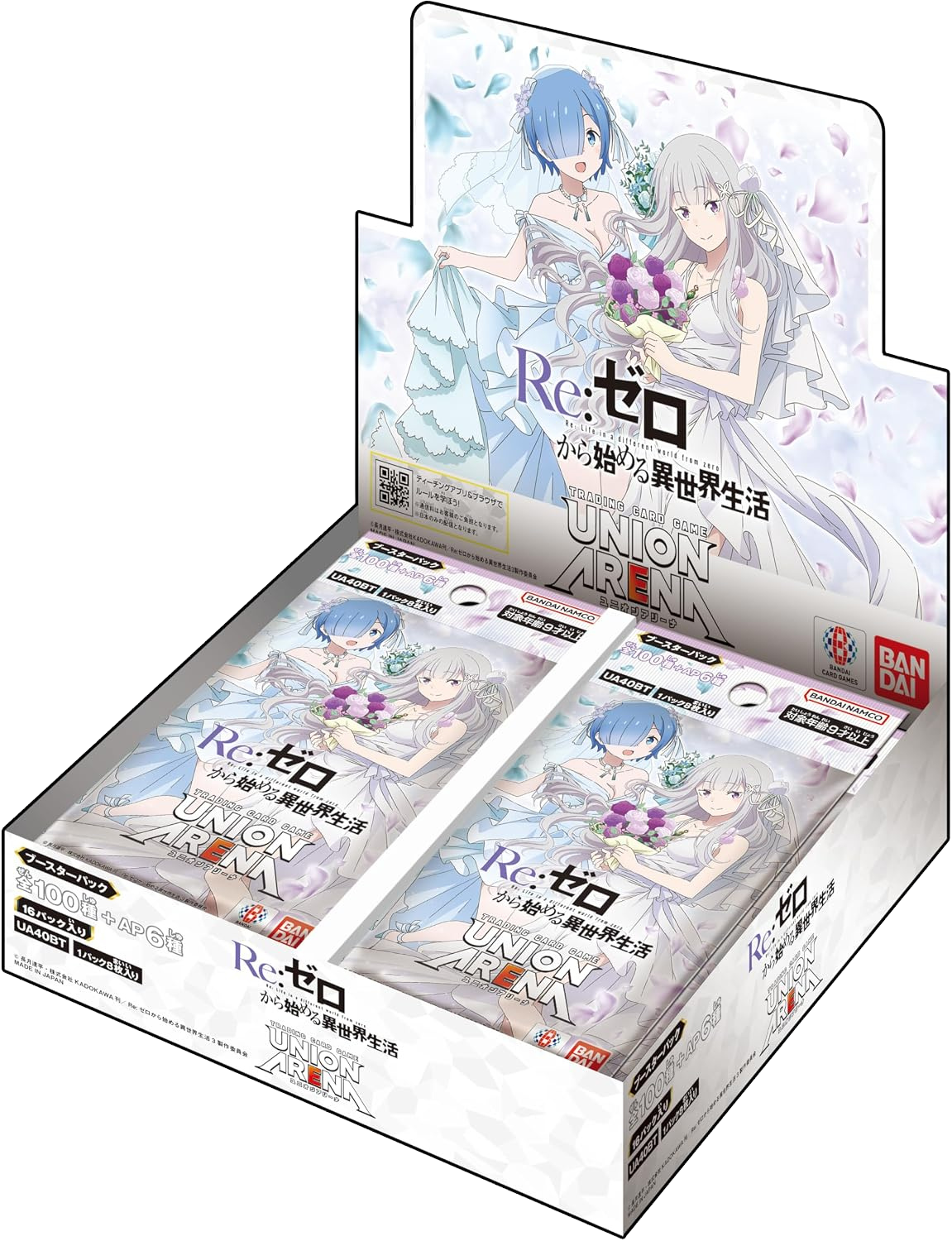 Union Arena Re:Zero Starting Life in Another World Booster Box (Japanese) UA40BT