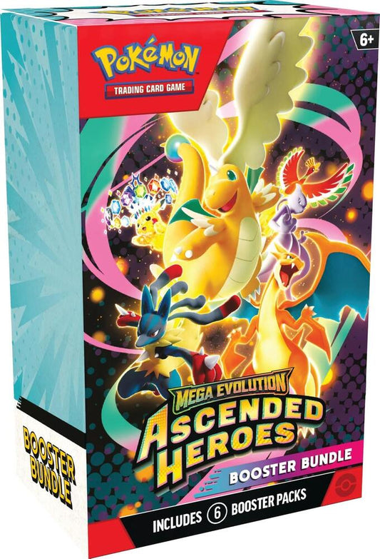 Pokemon: Mega Evolution - Ascended Heroes Booster Bundle