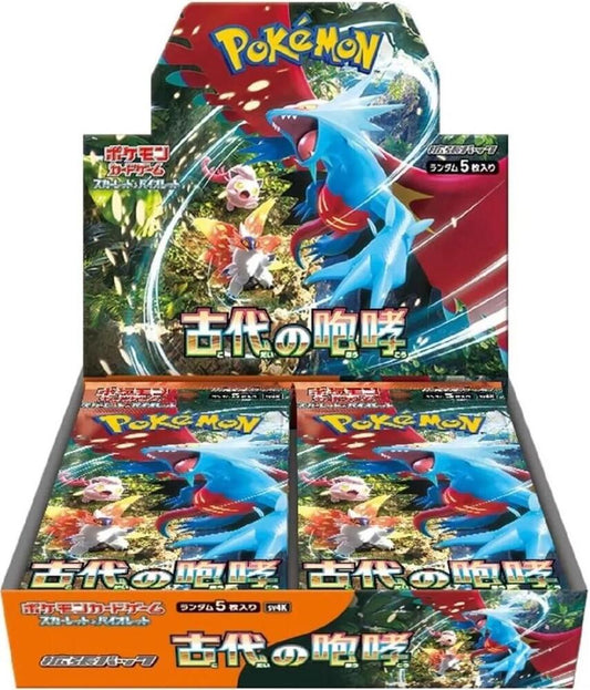Pokemon Scarlet & Violet: Ancient Roar Booster Box (Japanese) sv4K