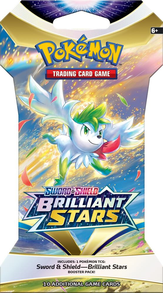 Pokemon: Sword & Shield - Brilliant Stars Sleeved Booster Pack