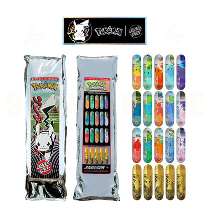 Santa Cruz x Pokemon - Blind Bag - 8″ Skateboard Deck Sealed