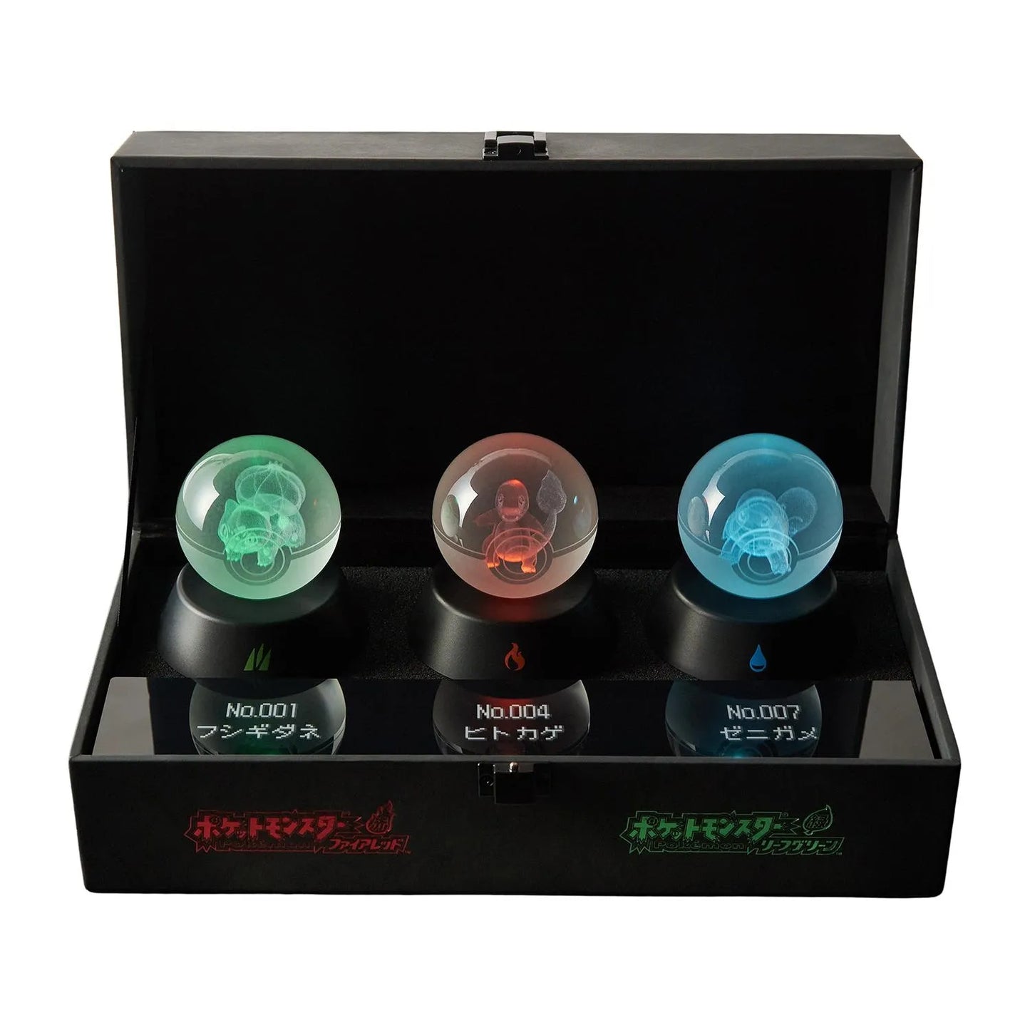 Pokemon Center Japan: Nintendo Switch Pokemon FireRed Special Edition Poke Ball Ornament Set
