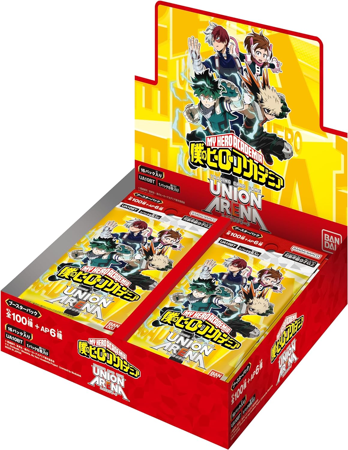 Union Arena My Hero Academia Vol. 1 Booster Box (Japanese) UA10BT